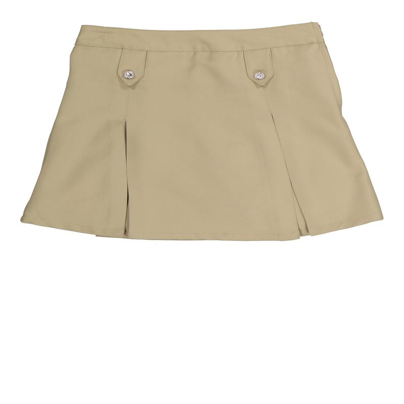 French Toast Girls 7-14 Rhinestone Detail Scooter Skirt