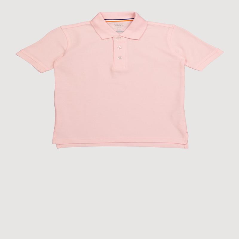 French Toast Boys 4-7 Short Sleeve Pearl Button Polo Shirt