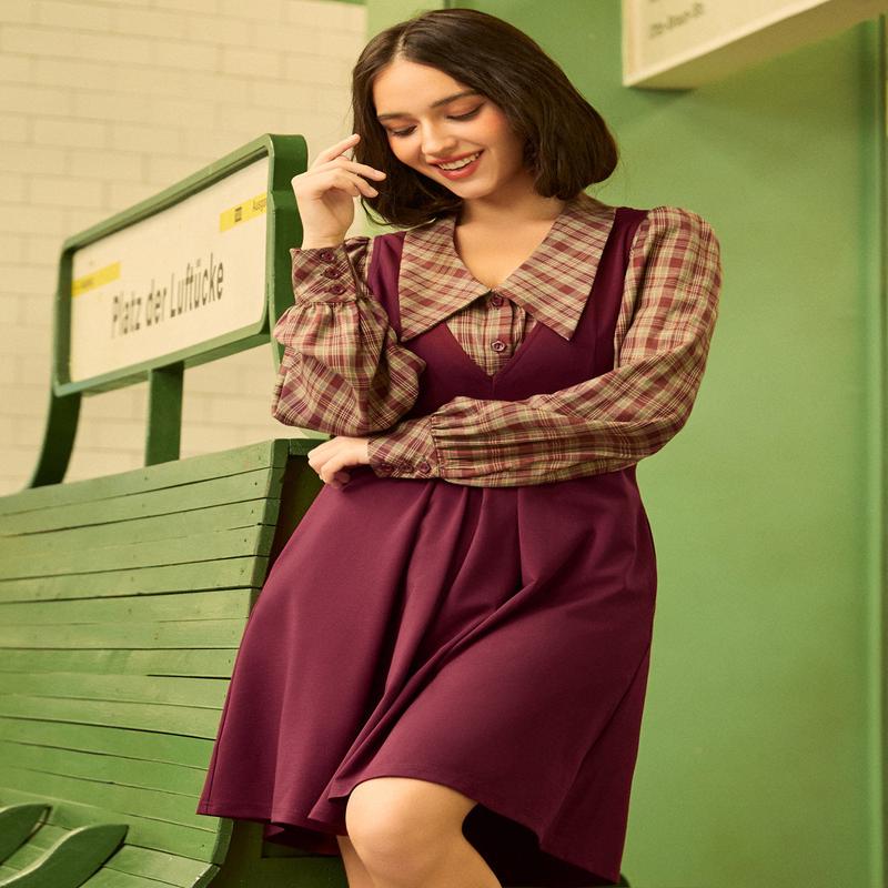 The Campus Cutie Jumper Dress