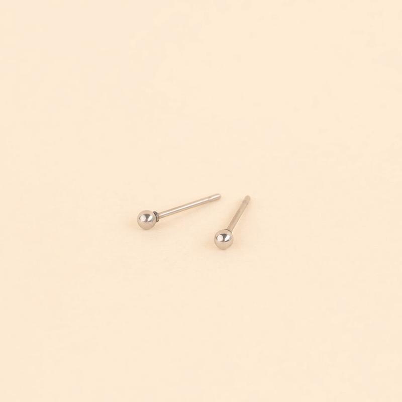 Tiny Ball Stud Earrings