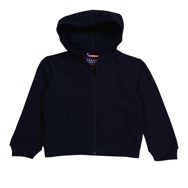 French Toast Boys 4-7 Hooded Zip Front Sweatshirt
