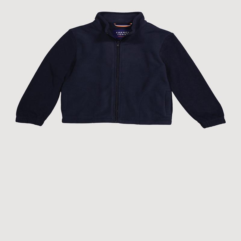 Boys 4-7 Solid Fleece Mock Neck Jacket