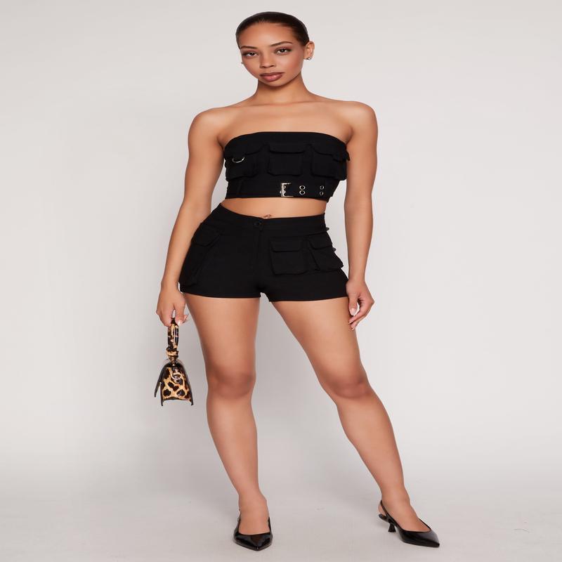 Hyper Stretch Utility Shorts