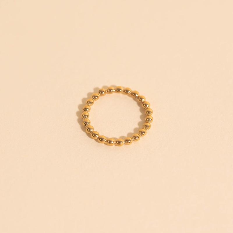 Beaded Circle Necklace Extender Charm