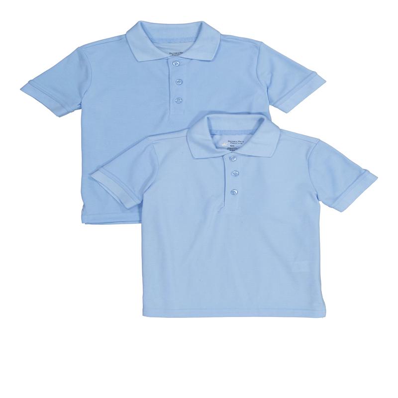 Boys 4-7 Short Sleeve Pique Polo 2 Pack