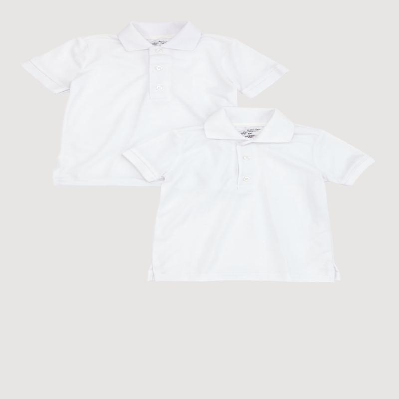 Boys 4-7 Solid Polo Shirts 2 Pack Set