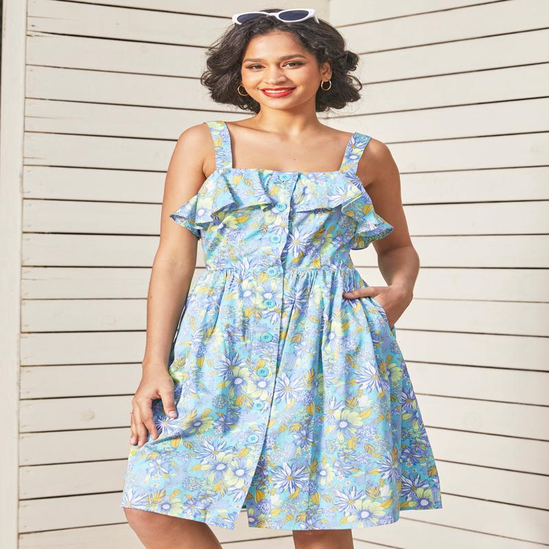 Beckoning The Berkshires Fit and Flare Dress (Final Sale)