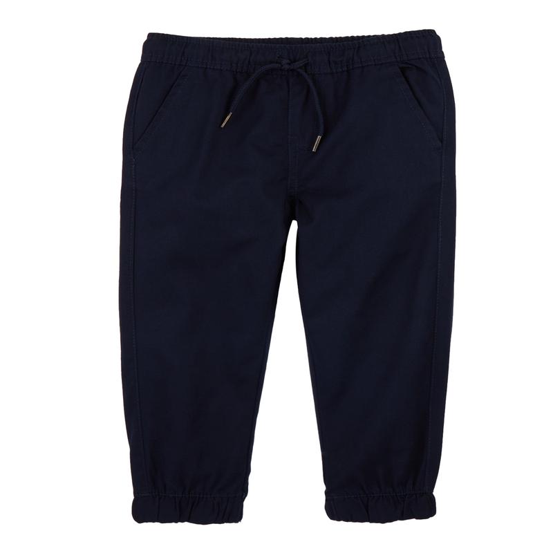 Boys 4-7 Drawstring Twill Joggers