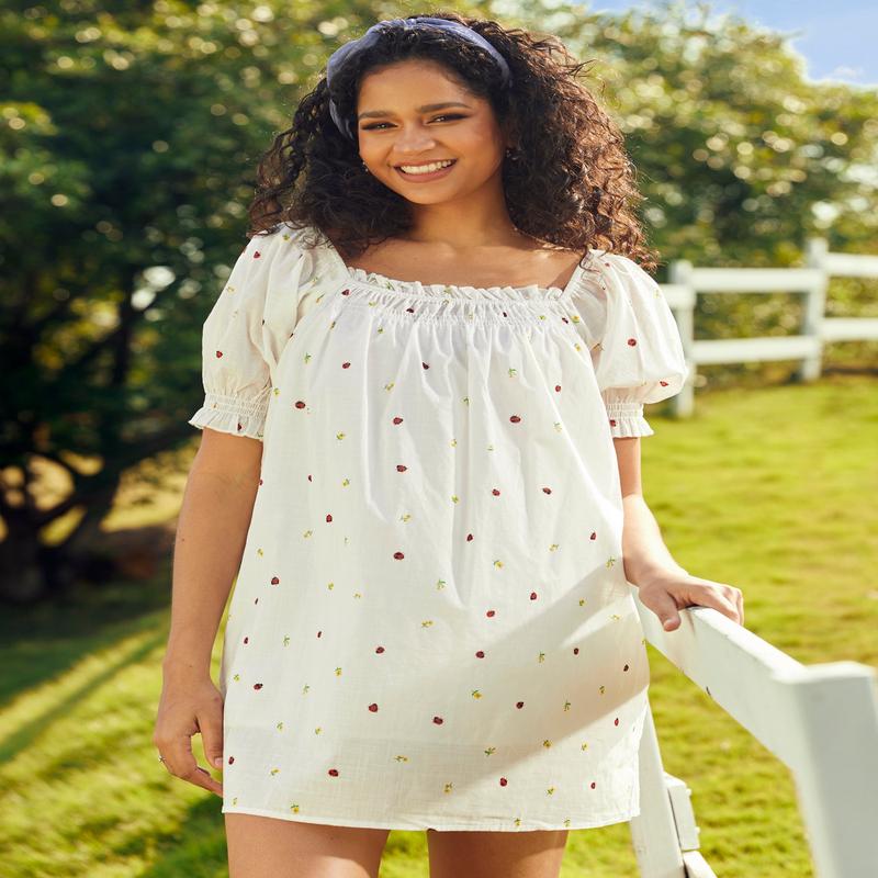 Summertime Garden Stories Smocked Mini Dress (Final Sale)