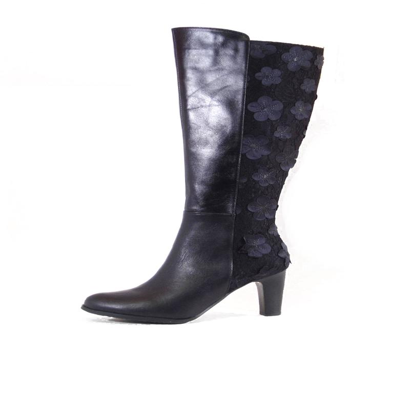 Geller Floral Lace Boots
