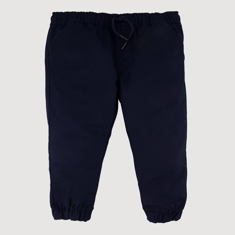 Little Boys Drawstring Waist School Uniform Joggers