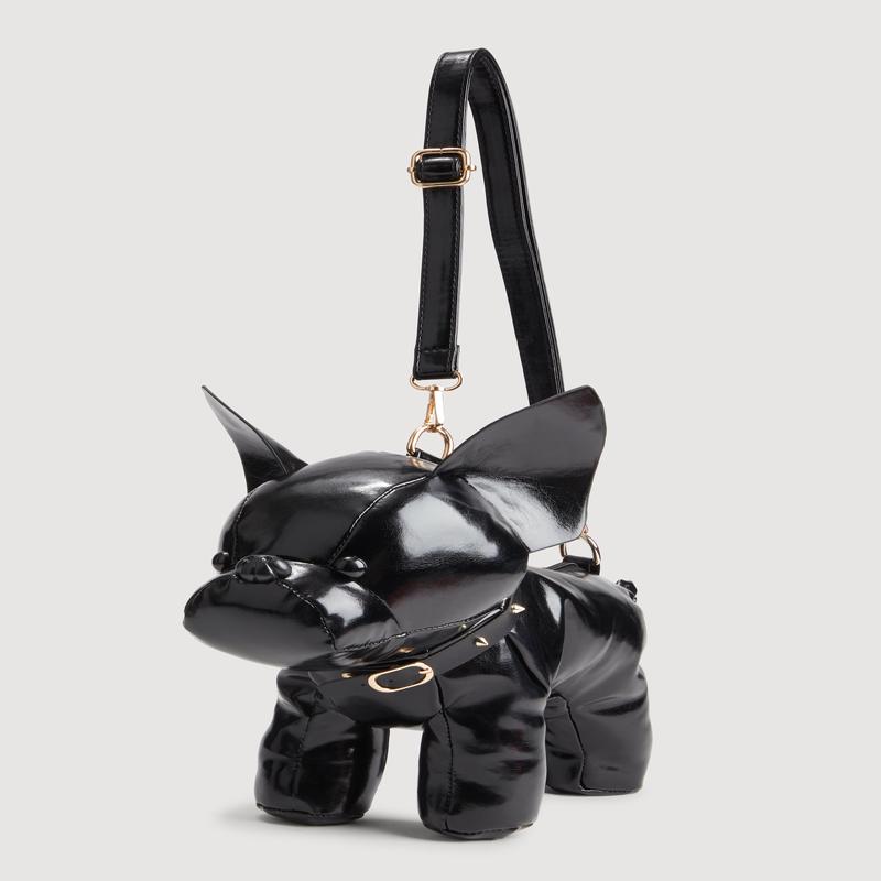 French Bulldog Faux leather Crossbody Bag