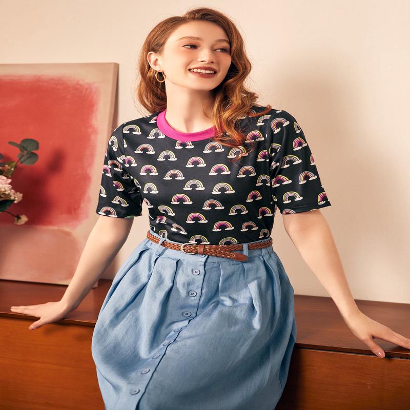 Lucky Charm Rainbow Tee (Final Sale)