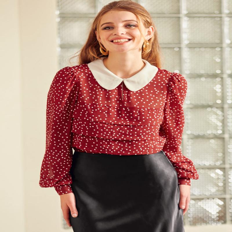 Essence of Every Era Pan Collar Blouse (Final Sale)