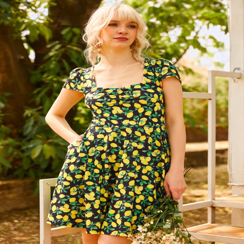 Zest for Life Sweetheart Dress (Final Sale)