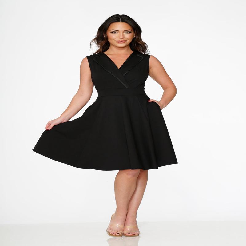 Black Swing Dress