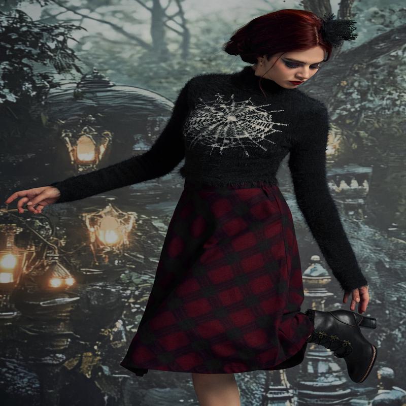 Black Spider Sweater