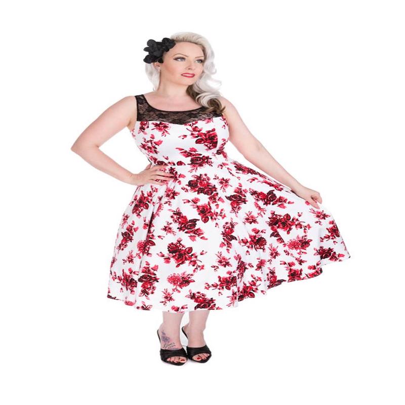 White China Doll Party Dress