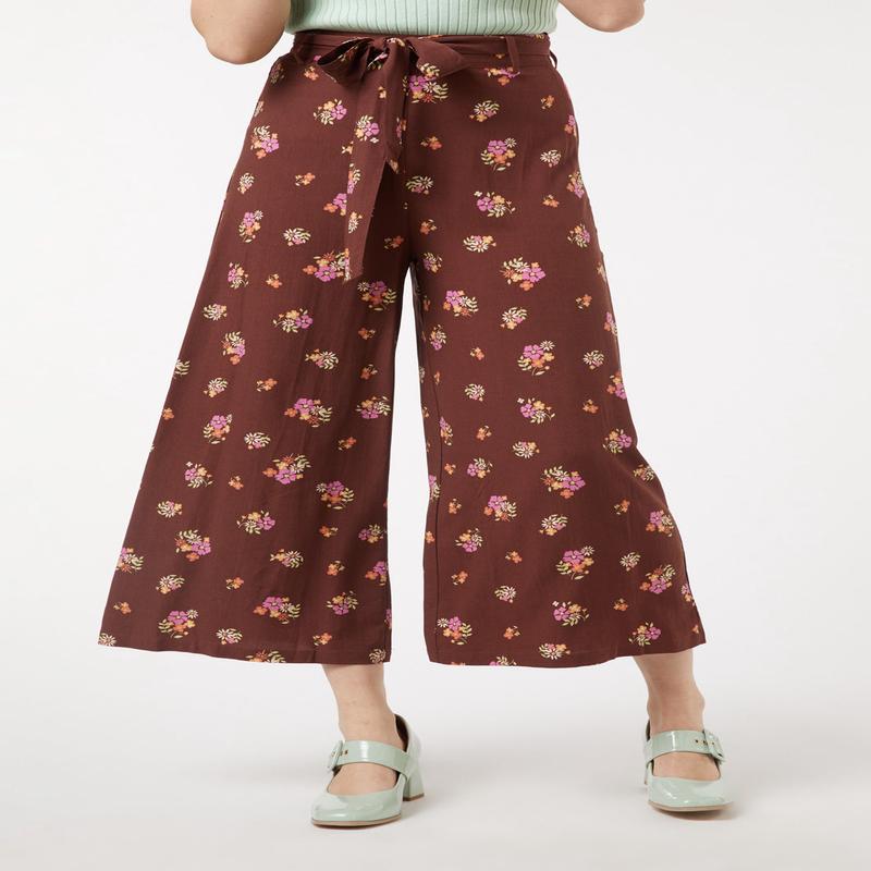 Ziva Floral Wide Leg Pant