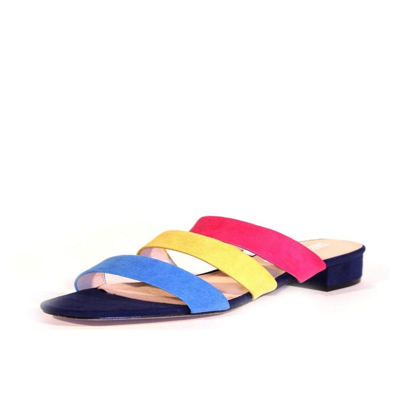 April Flat Sandal Mules