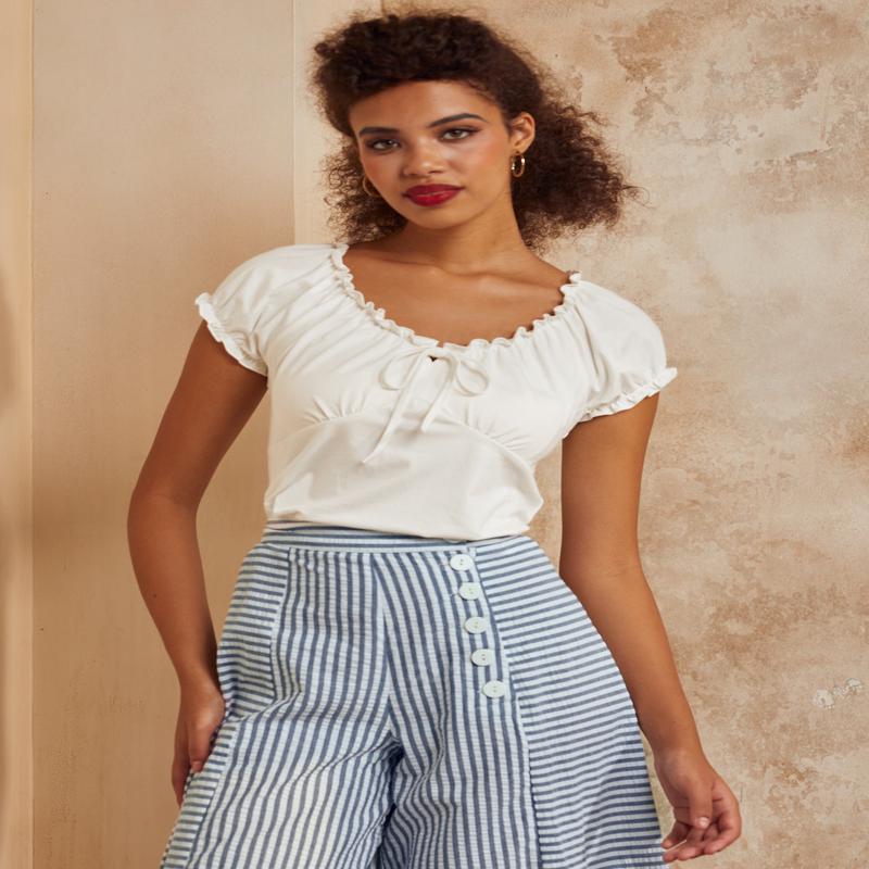 The Darling Detail Bow Tee