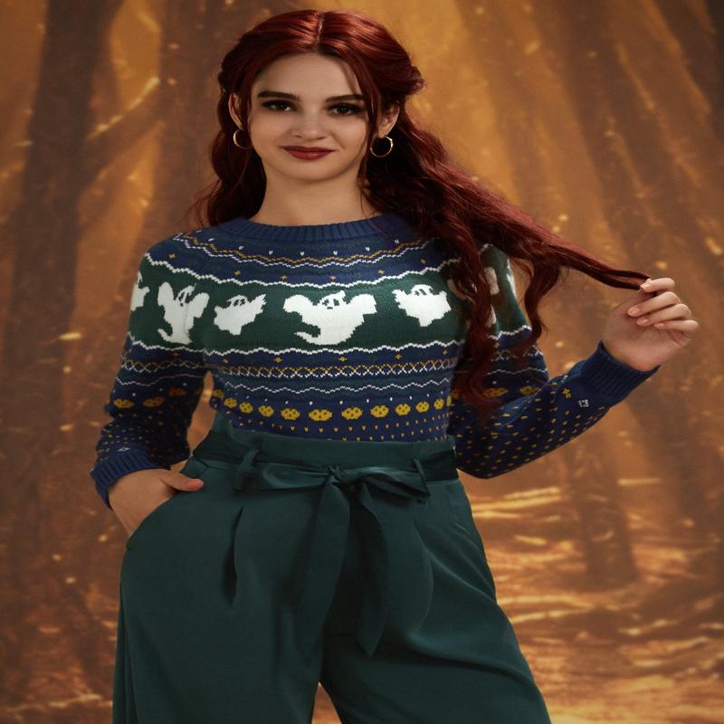 Happy Hauntings Fair Isle Sweater