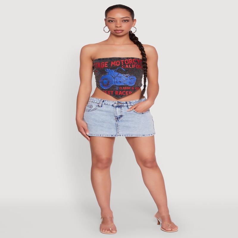 Rodeo Roundup Tie Back Top