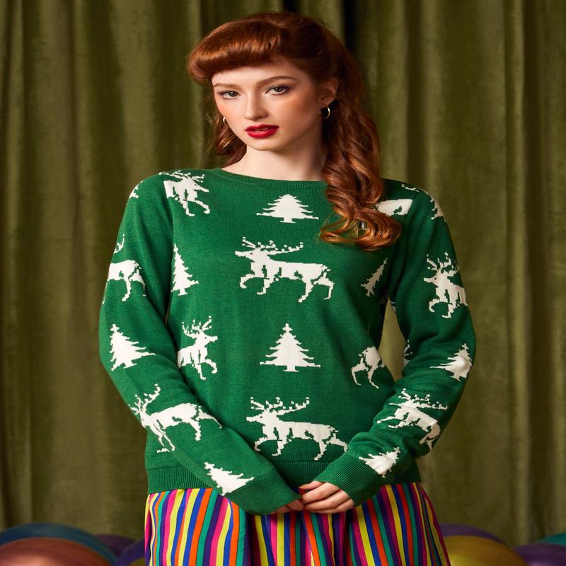 Enchanted Eve Boatneck Sweater
