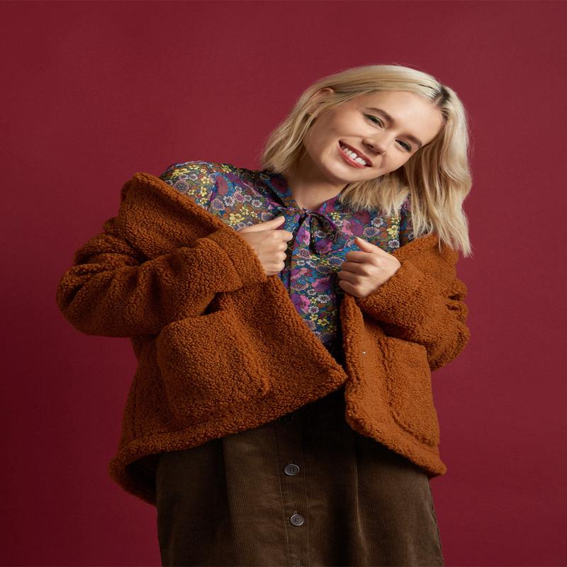 Plush On You Teddy Jacket (Final Sale)