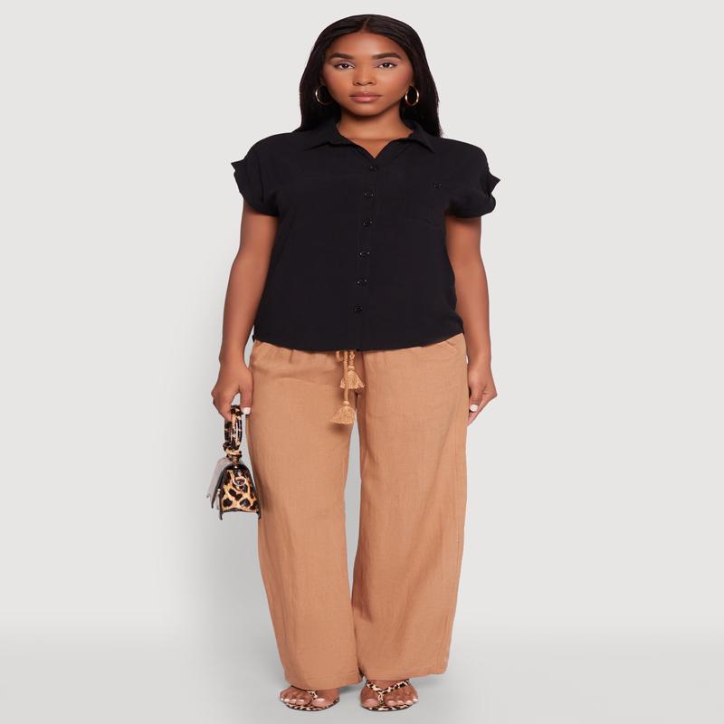 Fixed Cuff Short Sleeve Shirt