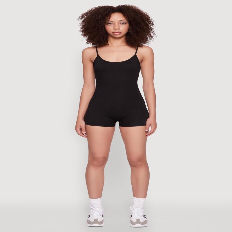 Daisy Scoop Neck Romper