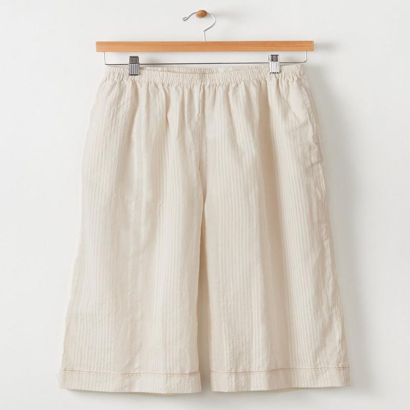 Voile Lightweight Pull-On Layering Culottes
