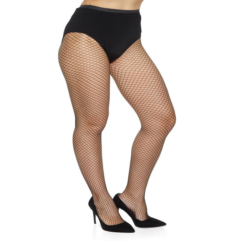 Patterned Fishnet Tights