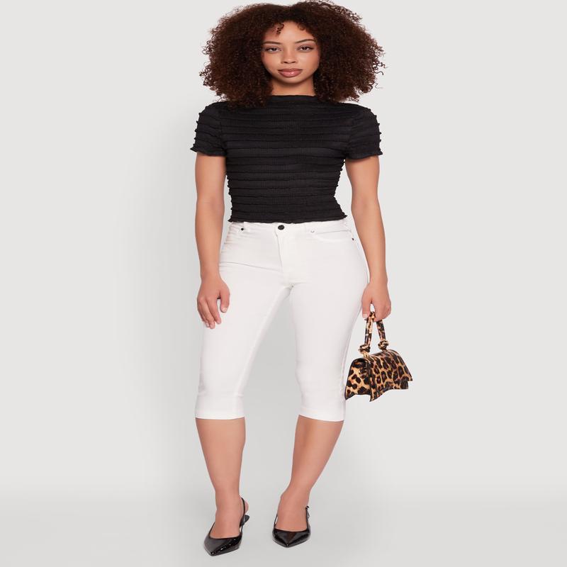 Tiered Short Sleeve Top