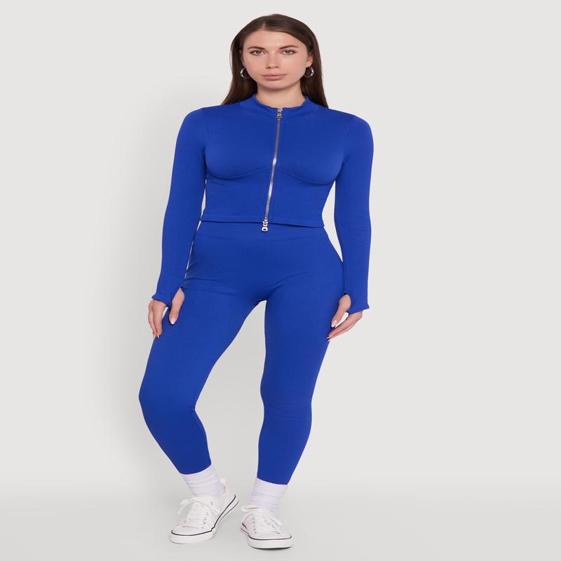 Seamless Ruched Back High Waisted Leggings