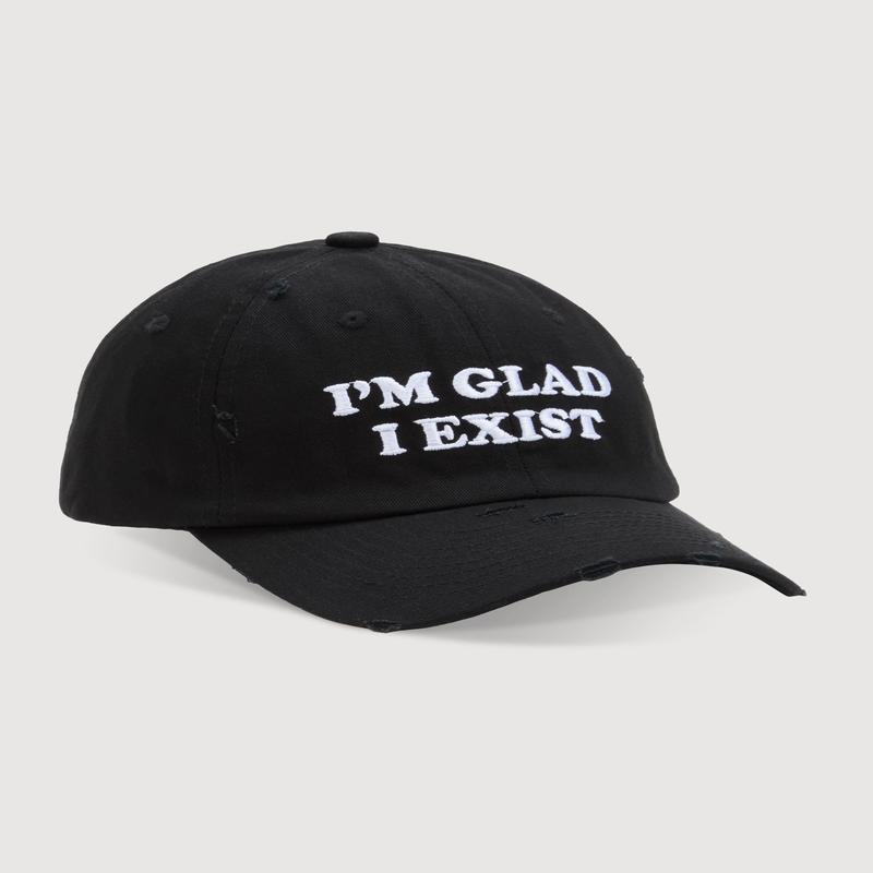 Im Glad I Exist Baseball Cap