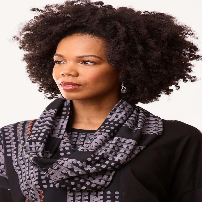 Infinity Scarf - Black/Slate