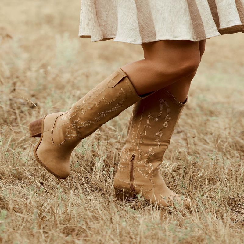 Dirty Laundry Upwind Western Boots - Camel