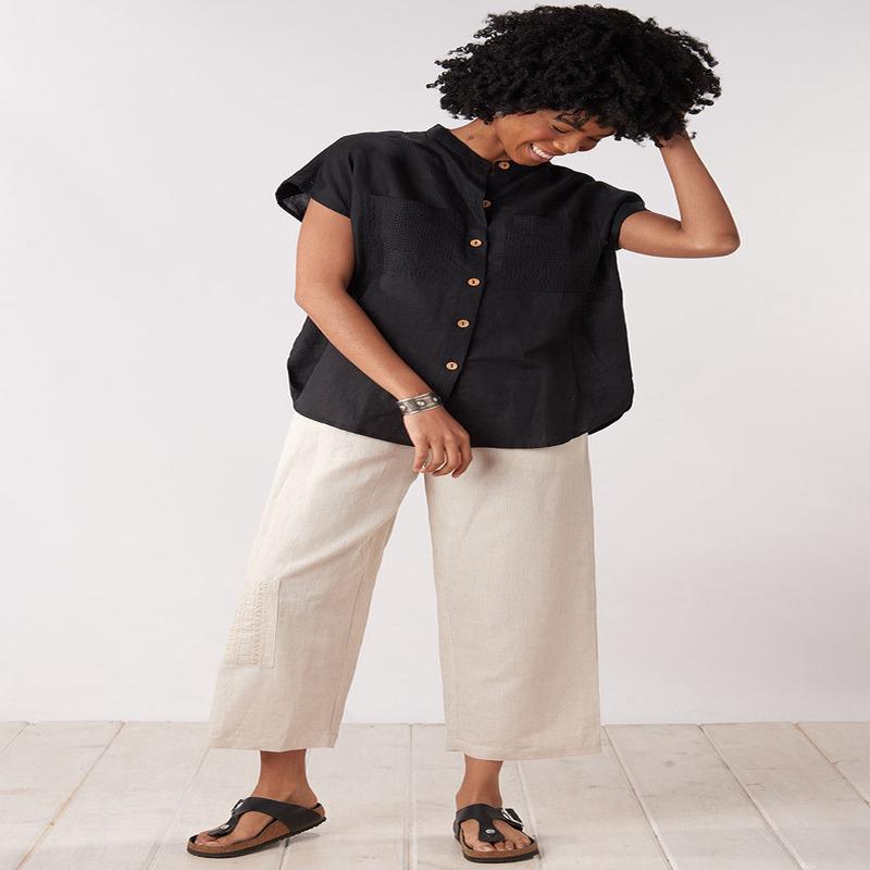 Kesari Pull-On Cargo Crop Pant
