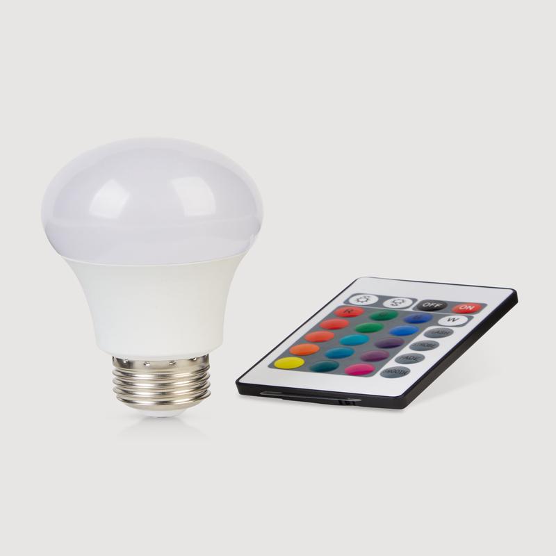 Color Changing Light Bulb with Remote
