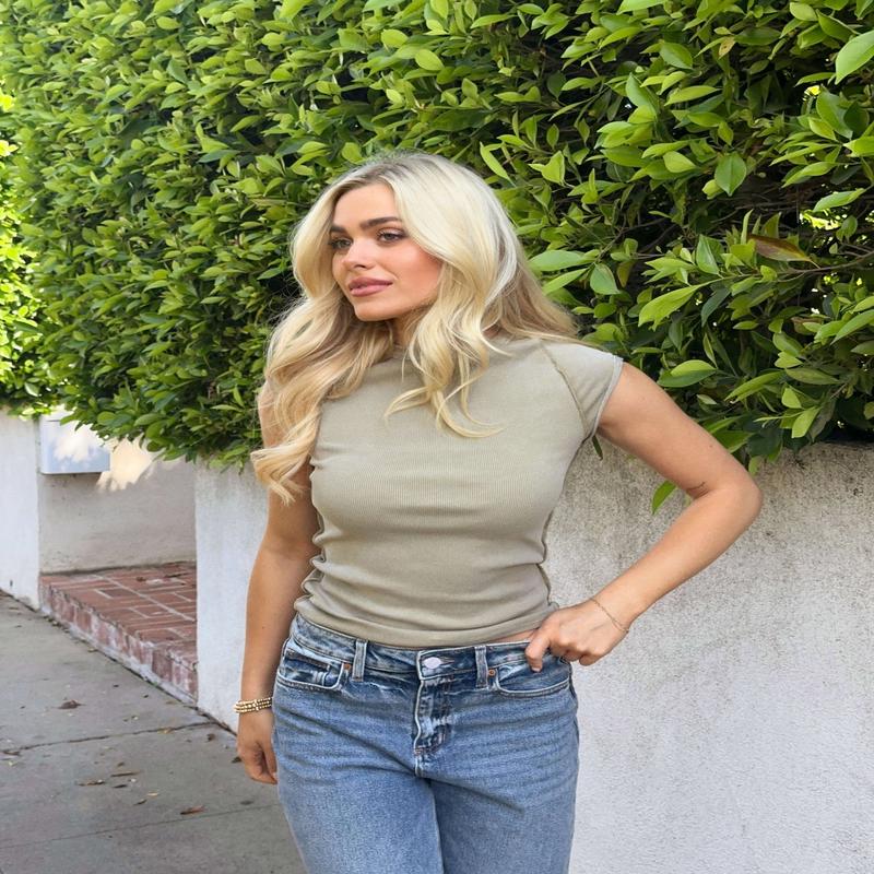 Free People Tan Ever Had Tee