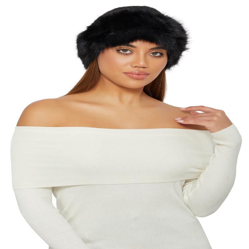 Faux Fur Cossack Cap