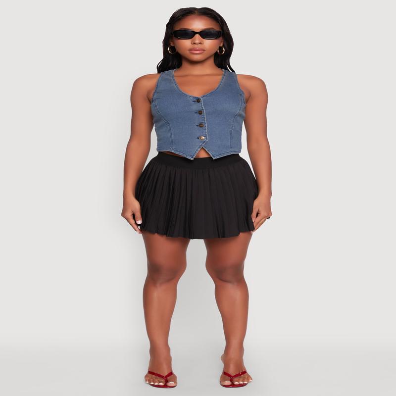 Mini Pleated Skort