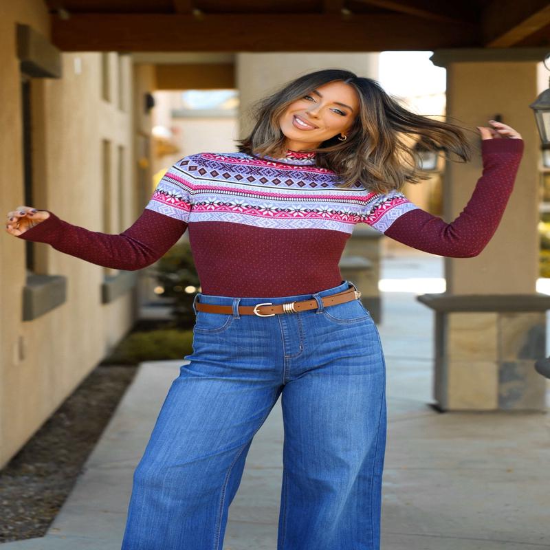 Free People Maple Winter Warmer Bodysuit