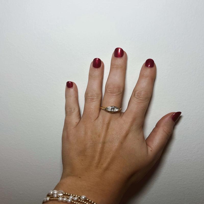 Kinsey Designs Griffin Gold Solitaire Ring