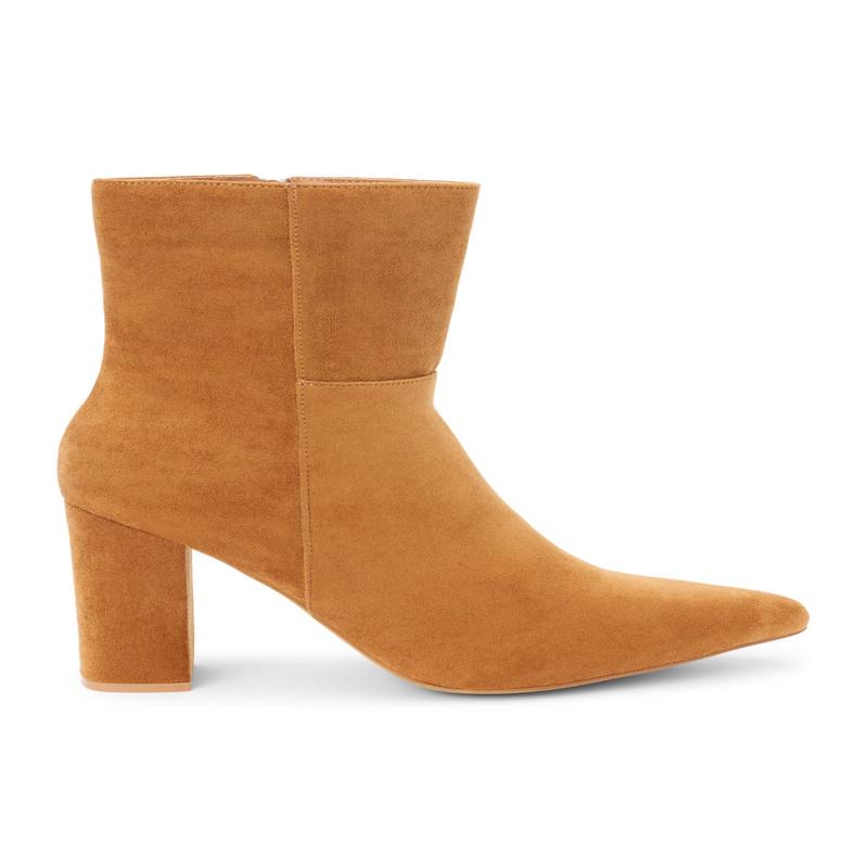 Matisse Spencer Camel Heeled Ankle Booties