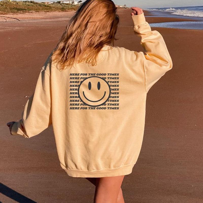 Here For the Good Times Comfort Color Sweatshirt *Online Only*