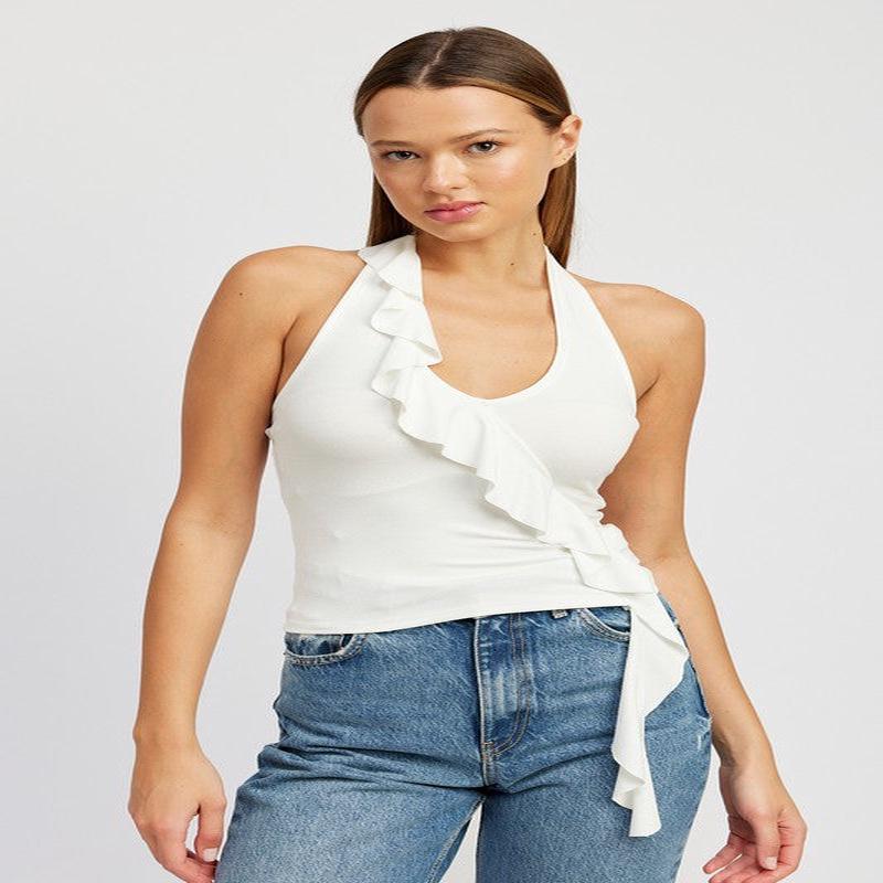 Ruffle Halter Top *Online Only*