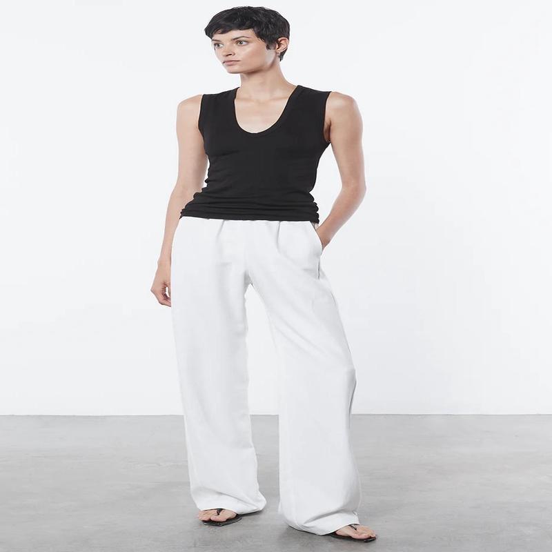 Enza Costa Essential Sleeveless U Tank