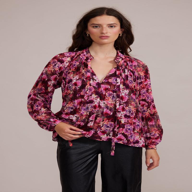 Lucy Paris Femine Floral Blouse